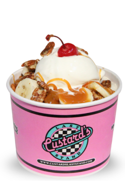 Caramel Split Caramel Split Sundae