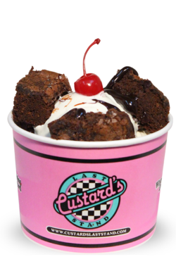 Double Fudge Brownie Double Fudge Brownie Sundae